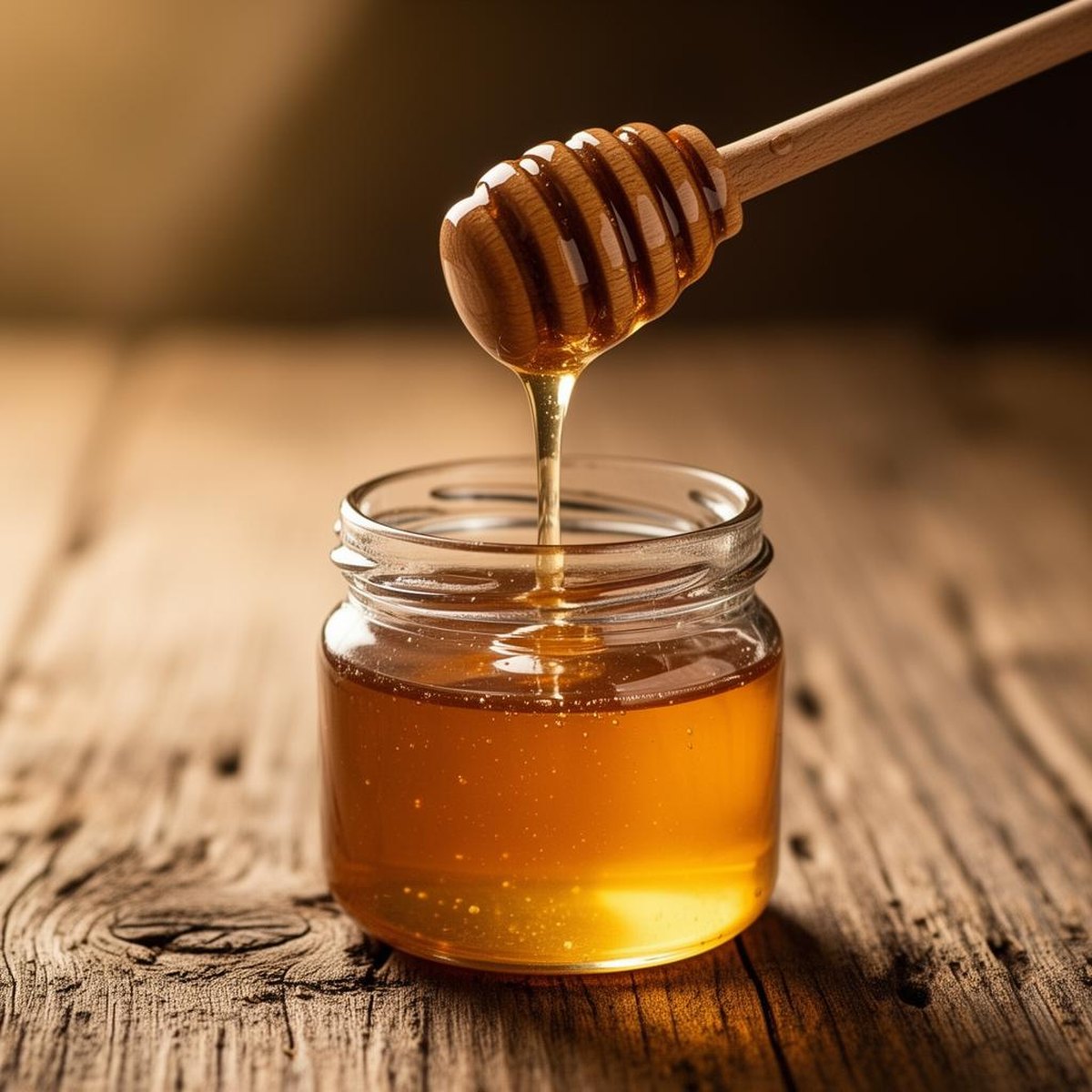 Honey jars prepared for harvest traceability and batch records